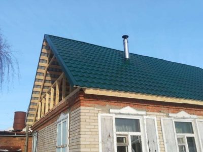 Реконструкция крыши в Лобне